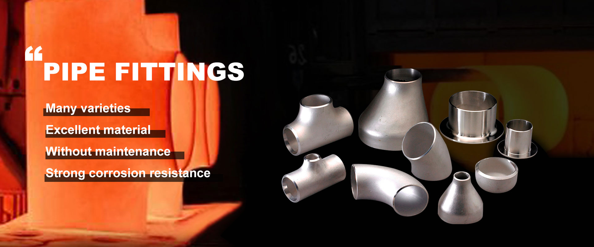 Pabrik Peredam Kepala Gedhe lan Cilik sing Dipanjangake Stainless Steel